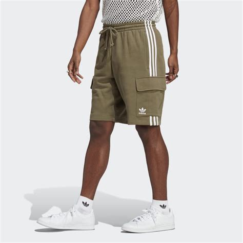 adidas short 3 streifen grün|adidas Adicolor 3.